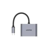 Adapter Unitek USB-C / HDMI 4K@60Hz VGA FullHD V1126A, Kolor srebrny | Sklep ITnes.pl, IT for BUSINESS