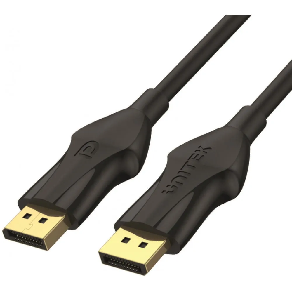 Kabel Unitek DisplayPort 1.4 C1624BK-1M, 1 m, 8K@60Hz, Czarny | Sklep ITnes.pl, IT for BUSINESS Kabel Unitek DisplayPort 1.4 C1624BK-1M, 1 m, 8K@60Hz, Czarny | Sklep ITnes.pl, IT for BUSINESS