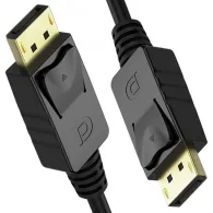 Kabel Unitek Y-C609BK DisplayPort 1.2, DP męski, DP męski - zdjęcie poglądowe 1