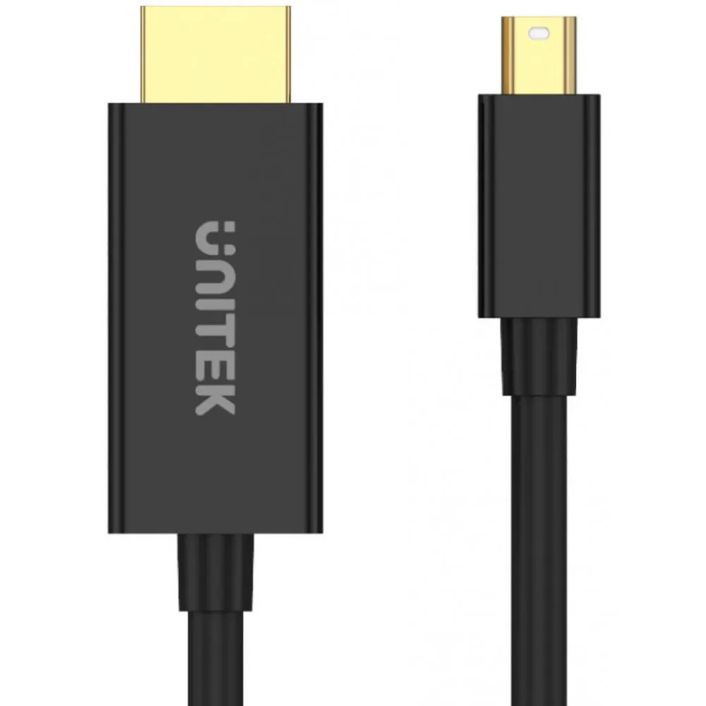 Kabel Unitek miniDP, HDMI 4K@30HZ V1152A - zdjęcie poglądowe 2