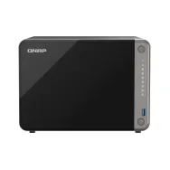 Serwer NAS QNAP Tower TS-AI642-2BZ, Tower, 8-core ARM Cortex 64-bit Processor ( 4-core Cortex-A76 2.2 GHz + 4-core Cortex-A55 1.8 GHz ), 8GB RAM, 22TB, 6 wnęk, 3CI | Sklep ITnes.pl, IT for BUSINESS