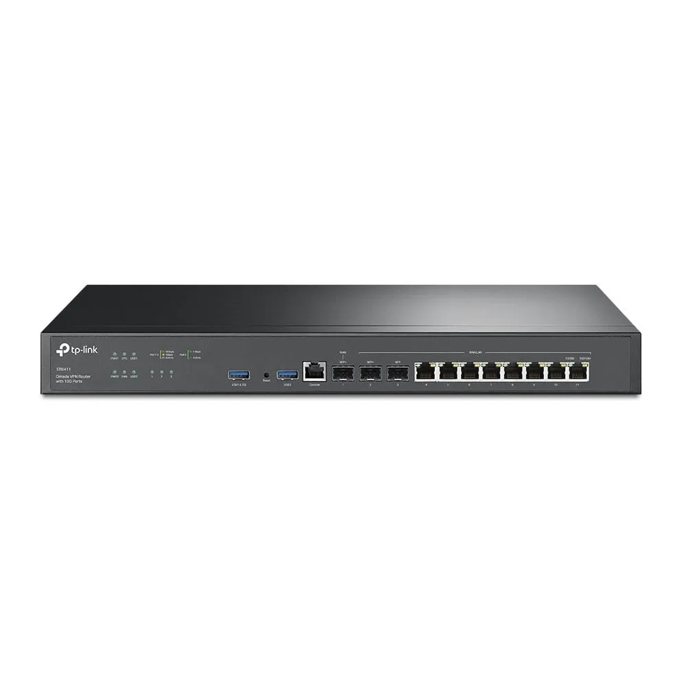 Router TP-Link ER8411, 1× WAN i 1× WAN|LAN 10GbE SFP+, 8x 1GbE WAN|LAN | Sklep ITnes.pl, IT for BUSINESS