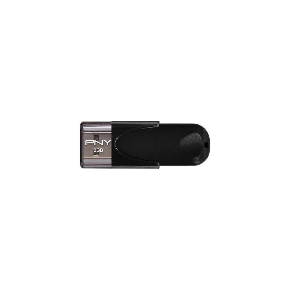 Pendrive PNY Attaché 4 2.0, 8 GB FD8GBATT4-EF - USB 2.0, Czarny