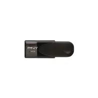 Pendrive PNY Attaché 4 USB 2.0 64GB 25MB/s FD64GATT4-EF - Czarny | Sklep ITnes.pl - IT for BUSINESS