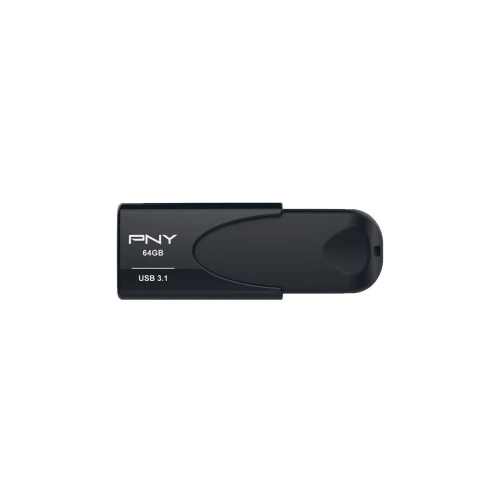 Pendrive PNY Attaché 4 USB 3.1 64GB FD64GATT431KK-EF - Czarny | Sklep ITnes.pl - IT for BUSINESS