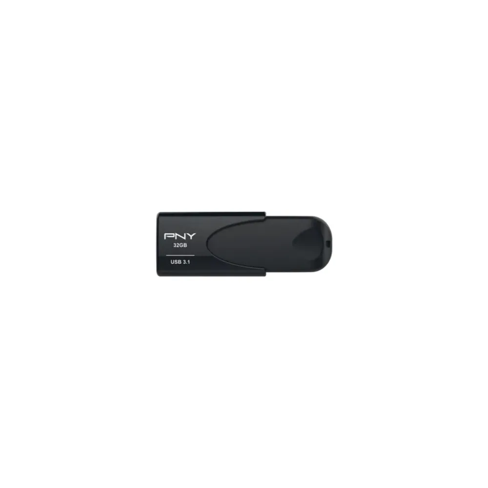 Pendrive PNY Attaché 4 USB 3.1 32GB 80MB/s FD32GATT431KK-EF - Czarny | Sklep ITnes.pl - IT for BUSINESS