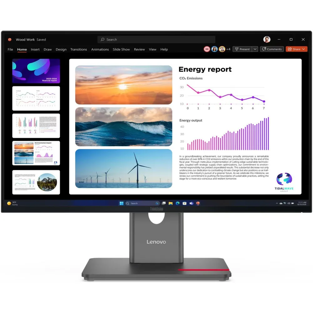 Lenovo ThinkVision P24Q-40 64B2GAT1EU - zdjęcie