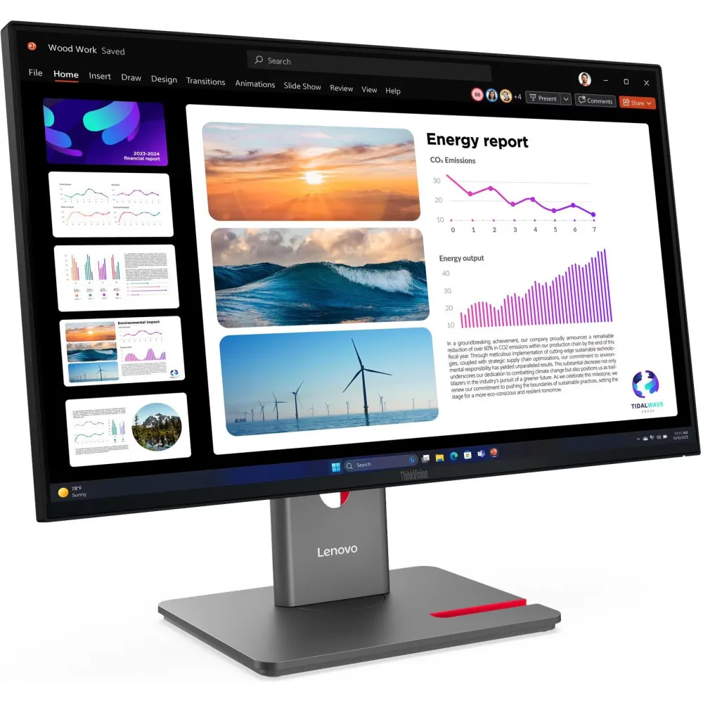 Lenovo ThinkVision P24Q-40 64B2GAT1EU - zdjęcie