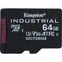 Karta pamięci Kingston Industrial MicroSDXC 64GB Class 10 UHS-I, U3 A1 V30 SDCIT2, 64GBSP - zdjęcie poglądowe 1