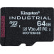 Karta pamięci Kingston Industrial MicroSDXC 64GB Class 10 UHS-I/U3 A1 V30 SDCIT2/64GBSP