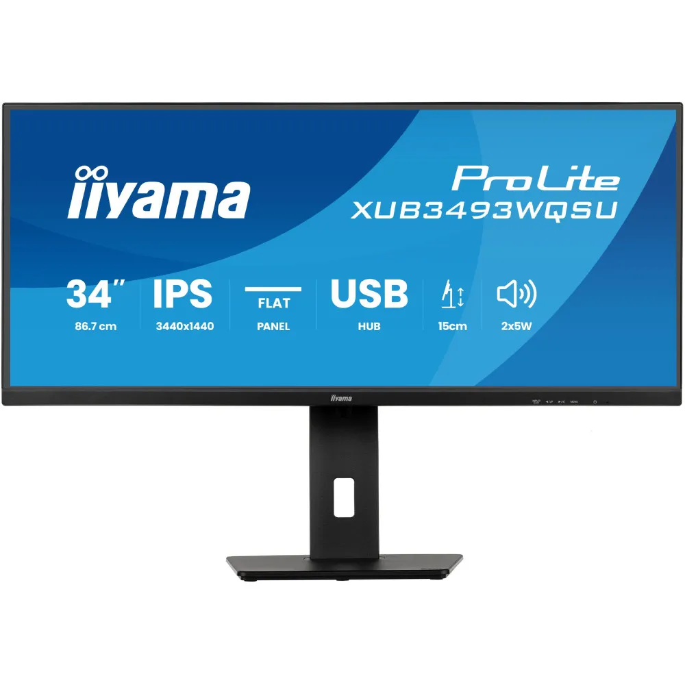 Monitor iiyama ProLite XUB3493WQSU-B6 - zdjęcie poglądowe 9