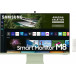 Monitor Samsung Smart LS32BM80GUUXEN - 32"/3840x2160 (4K)/60Hz/VA/4 ms/kamera/USB-C/Zielony