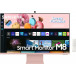 Monitor Samsung Smart LS32BM80PUUXEN - 32"/3840x2160 (4K)/60Hz/VA/4 ms/kamera/USB-C/Różowy