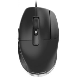 Mysz 3Dconnexion CadMouse Pro 3DX-700080 - Kolor srebrny, Czarna