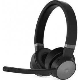 Słuchawki bezprzewodowe nauszne Lenovo Go Wireless ANC 4XD1C99221 - Czarne, Szare