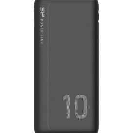 Powerbank Silicon Power GP15 10000 mAh 1x USB-C 2x USB-A SP10KMAPBKGP150K - Czarny