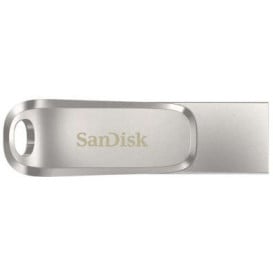 Pendrive SanDisk Ultra Dual Drive USB-C 32GB SDDDC4-032G-G46 - Kolor srebrny, Czarny