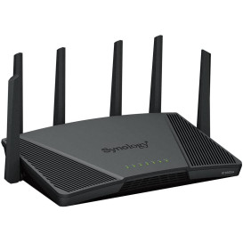 Router Wi-Fi Synology RT6600AX - VPN, QoS, WPA3, 2 x RJ45, 3 x LAN 10|100|1000 Mbps, 6 anten zewnętrznych