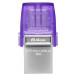 Pendrive Kingston DataTraveler MicroDuo 3C G3 64GB USB-A/USB-C DTDUO3CG3/64GB - Kolor srebrny, filetowy