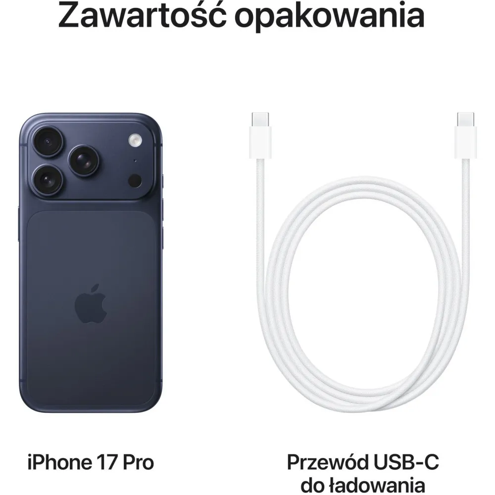 Zdjęcie urządzenia Smartfon Apple iPhone 17 Pro MG8J4HX/A