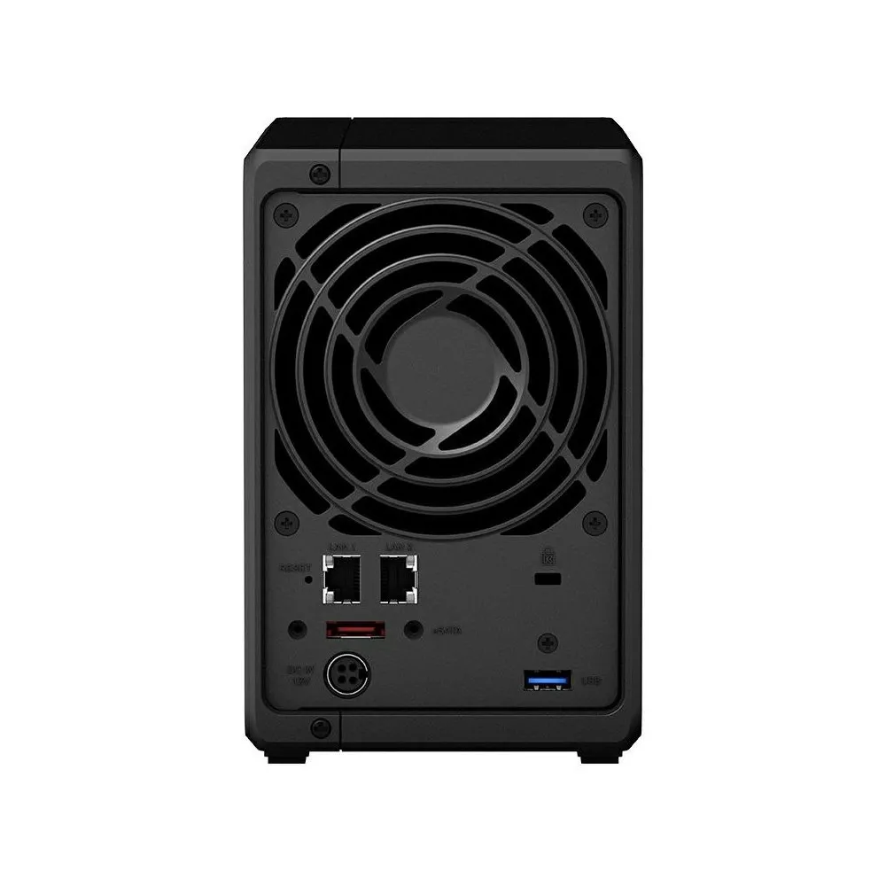 Zdjęcie produktu Serwer NAS Synology DiskStation DS720B5F - Tower/Intel Celeron J4125/2 GB RAM/6 TB/2 wnęki/2 x M.2/3 lata Carry-in