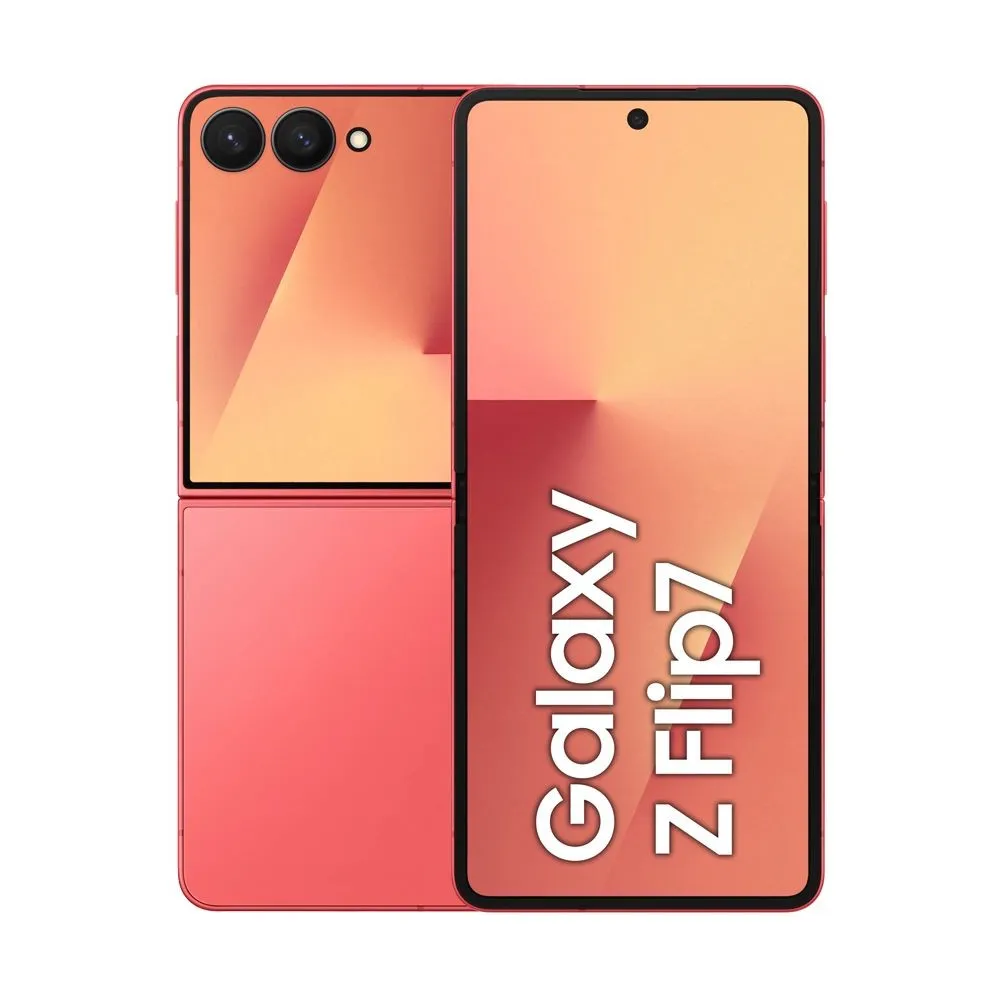 Smartfon Samsung Galaxy Z Flip7 SM-F766BZRGEUE - Exynos 2500/6,9" 2520x1080/256GB/RAM 12GB/5G/Czerwony/50+10Mpix/Android/2CI - zdjęcie