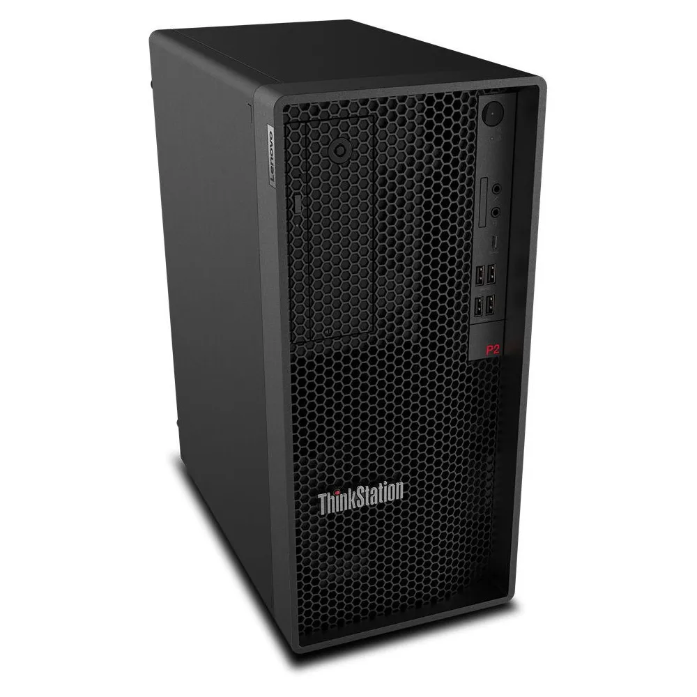 Stacja robocza Lenovo ThinkStation P2 Tower Gen 2 30JQGWEORPB - Tower/Core Ultra 9 285K vPro/RAM 64GB/4TB/GF RTX 4060/Win 11 Pro - zdjęcie