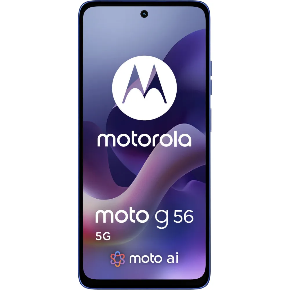 Smartfon Motorola Moto g56 5G PB7Y0032PL - Dimensity 7060/6,72" 2400x1080/256GB/RAM 8GB/5G/Niebieski/50+32Mpix/Android/2 lata CI