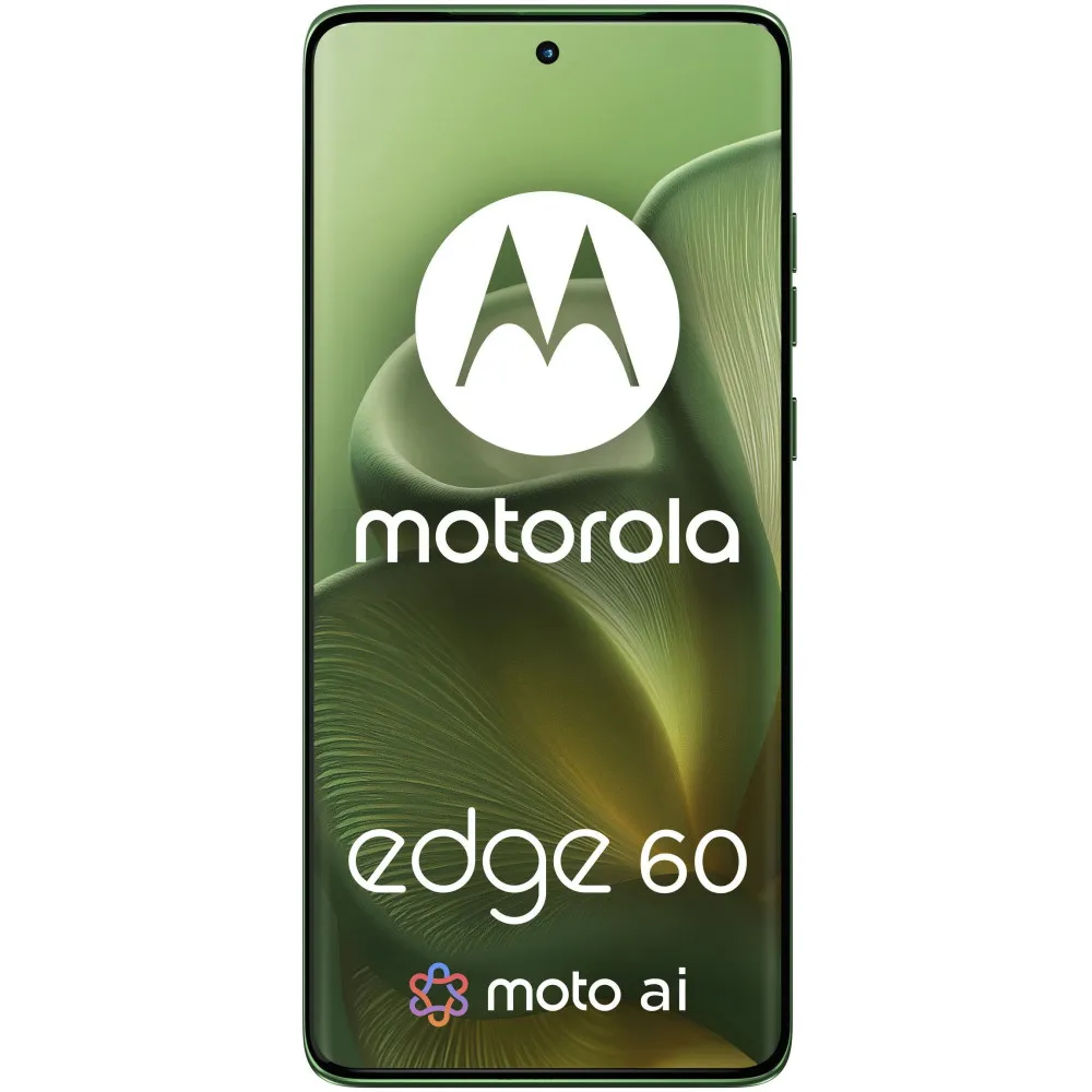 Zdjęcie produktu Smartfon Motorola Edge 60 PB7H0019PL - Dimensity 7300/6,67" 2712x1220/256GB/RAM 12GB/5G/Zielony/50+50Mpix/Android/2 lata CI