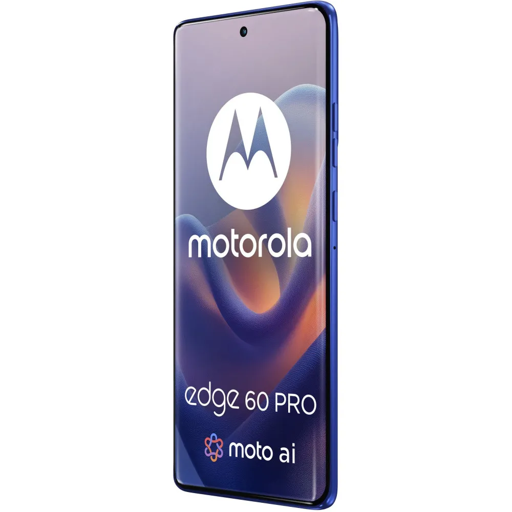 Smartfon Motorola Edge 60 Pro PB7X0010PL - Dimensity 8350 Extreme/6,7" 2712x1220/512GB/RAM 12GB/5G/Niebieski/50+50Mpix/Android/2CI - zdjęcie