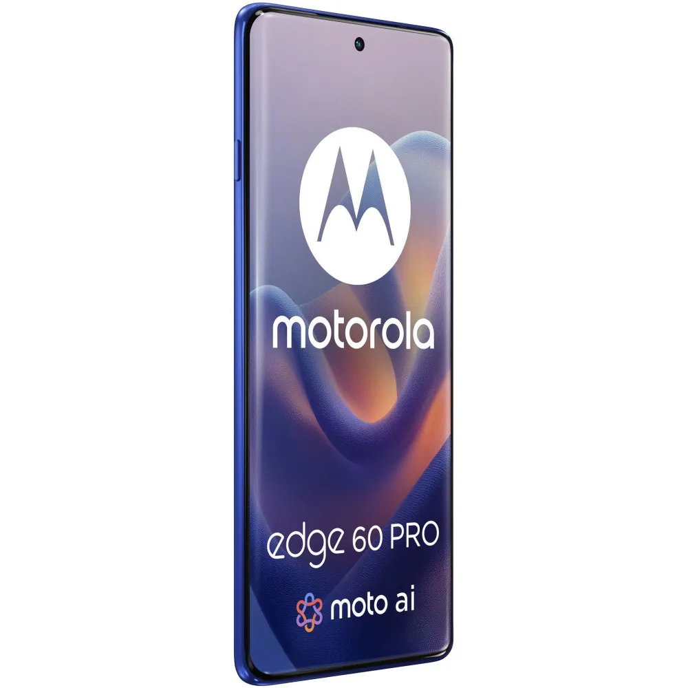 Smartfon Motorola Edge 60 Pro PB7X0010PL - Dimensity 8350 Extreme/6,7" 2712x1220/512GB/RAM 12GB/5G/Niebieski/50+50Mpix/Android/2CI - zdjęcie