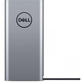 Powerbank Dell USB-C PW7018LC - 18000 mAh, 65 W, 2 x USB, 1 x USB-C, Kolor srebrny