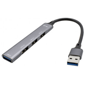 Hub i-tec USB 3.0 1x USB 3.0 3x USB 2.0 U3HUBMETALMINI4 - zdjęcie poglądowe 2