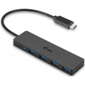 Hub i-tec 4x USB-A 3.0 C31HUB404 - Czarna - zdjęcie 1