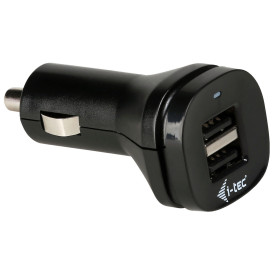 Ładowarka samochodowa i-tec 2x USB 2.1 A CHARGER-CAR2A1 - Czarna