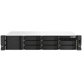 Serwer NAS QNAP Rack TS-864EU-PCN - Rack (2U)/Intel Celeron N5105/N5095/8 GB RAM/24 TB/8 wnęk/3 lata Carry-in