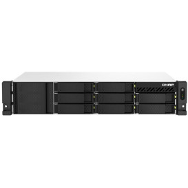 Serwer NAS QNAP Rack TS-864EU-RP-UY - Rack (2U)/Intel Celeron N5105/N5095/16 GB RAM/32 TB/8 wnęk/3 lata Carry-in