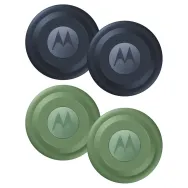Lokalizator Motorola Moto Tag Bluetooth Tracker PG38C06062 - 4 sztuki, 2x Jade Green, 2x Starlight Blue
