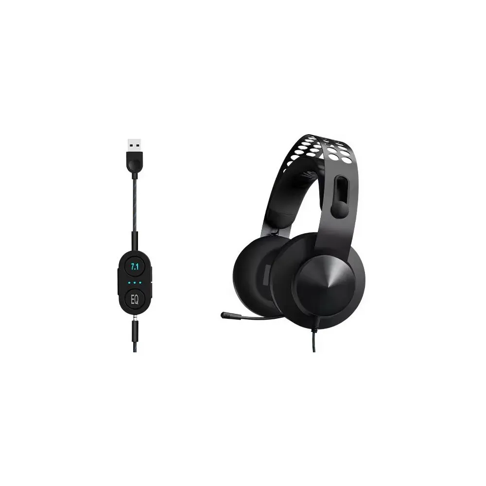 Zestaw słuchawkowy Lenovo Legion H500 Pro 7.1 Surround Sound Gaming Headset GXD0T69864 - Czarny