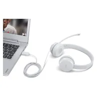 Zestaw słuchawkowy Lenovo 110 Stereo USB Headset GXD1E71385 - Biały