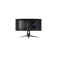 Monitor ASUS PG34WCDM, 34", 3440x1440 (UWQHD), 240Hz, 21:9, zakrzywiony, OLED, FreeSync, HDR, 0,03 ms, USB-C, Czarno-srebrny | S