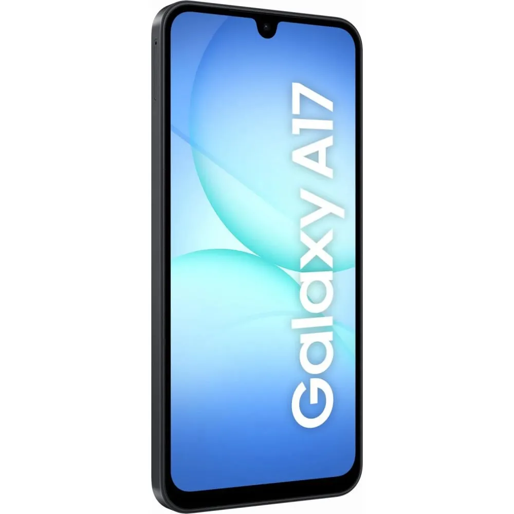 Zdjęcie produktu Smartfon Samsung Galaxy A17 SM-A175FZKBEUE - Helio G99/6,7" 2340x1080/128GB/RAM 4GB/4G (LTE)/Czarny/50+13Mpix/Android/2 lata CI