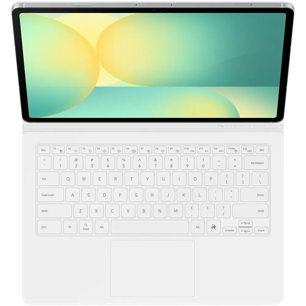 Etui z klawiaturą na tablet Samsung Book Cover Keyboard do Galaxy Tab S10 FE+ EF-DX625UWEGWW - Białe
