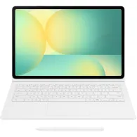 Etui z klawiaturą na tablet Samsung Book Cover Keyboard do Galaxy Tab S10 FE+ EF-DX625UWEGWW - Białe