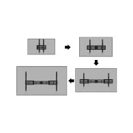 Uchwyt ścienny na monitor Neomounts Select Screen Wall Mount 55-110" WL35S-950BL19 - Czarny | Sklep ITnes.pl - IT for BUSINESS