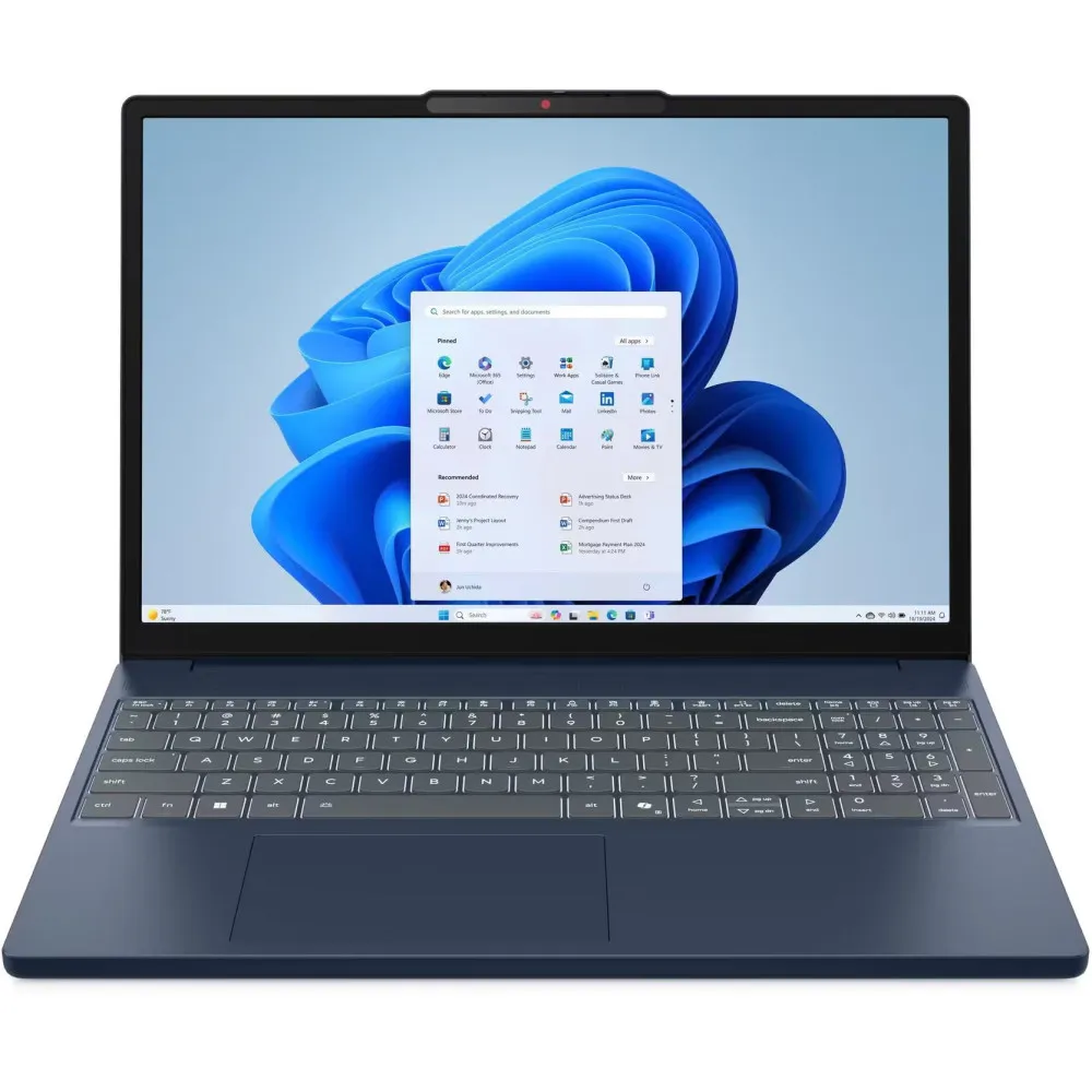 Laptop Lenovo IdeaPad Slim 3 15ARP10 83K70049PB - Ryzen 5 7533HS/15,3" WUXGA IPS/RAM 16GB/SSD 512GB/Niebieski/Win 11 Home/2CI - zdjęcie