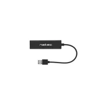 Natec NHU-1413 HUB USB 2.0 NATEC DRAGONFLY 3-PORTY + RJ45 | Sklep ITnes.pl - IT for BUSINESS