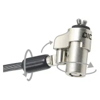 Linka zabezpieczająca Dicota Laptop Lock Wedge Ultra Slim D31540 - slot 3,2 x 4,5 mm