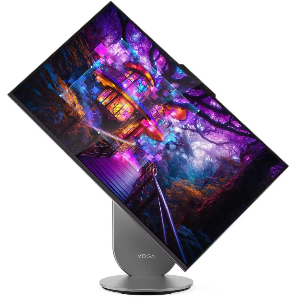 Zdjęcie produktu Komputer All-in-One Lenovo Yoga AIO 27IAH10 F0J2001FPB - Core Ultra 9 285H/27" QHD IPS/RAM 32GB/1TB/GF RTX 4050/Szary/WiFi/Win 11 Pro/2CI