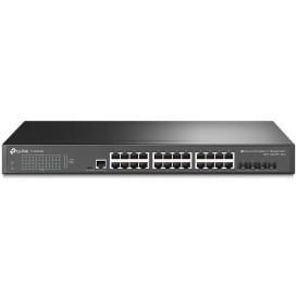 Switch zarządzalny TP-Link TL-SG3428X - 24x 10|100|1000Mbps, 4x 10Gbps SFP, VLAN, QoS